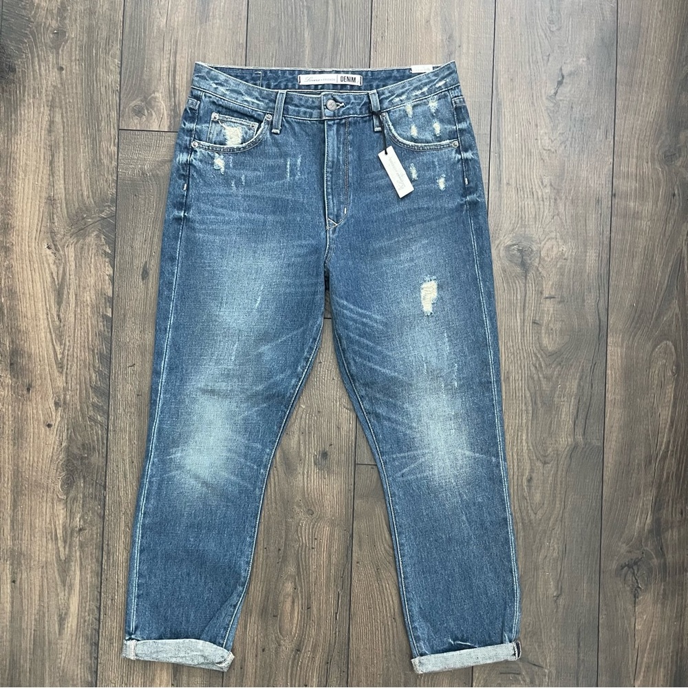 Lovers + Friends Logan High Rise Tapered Jeans